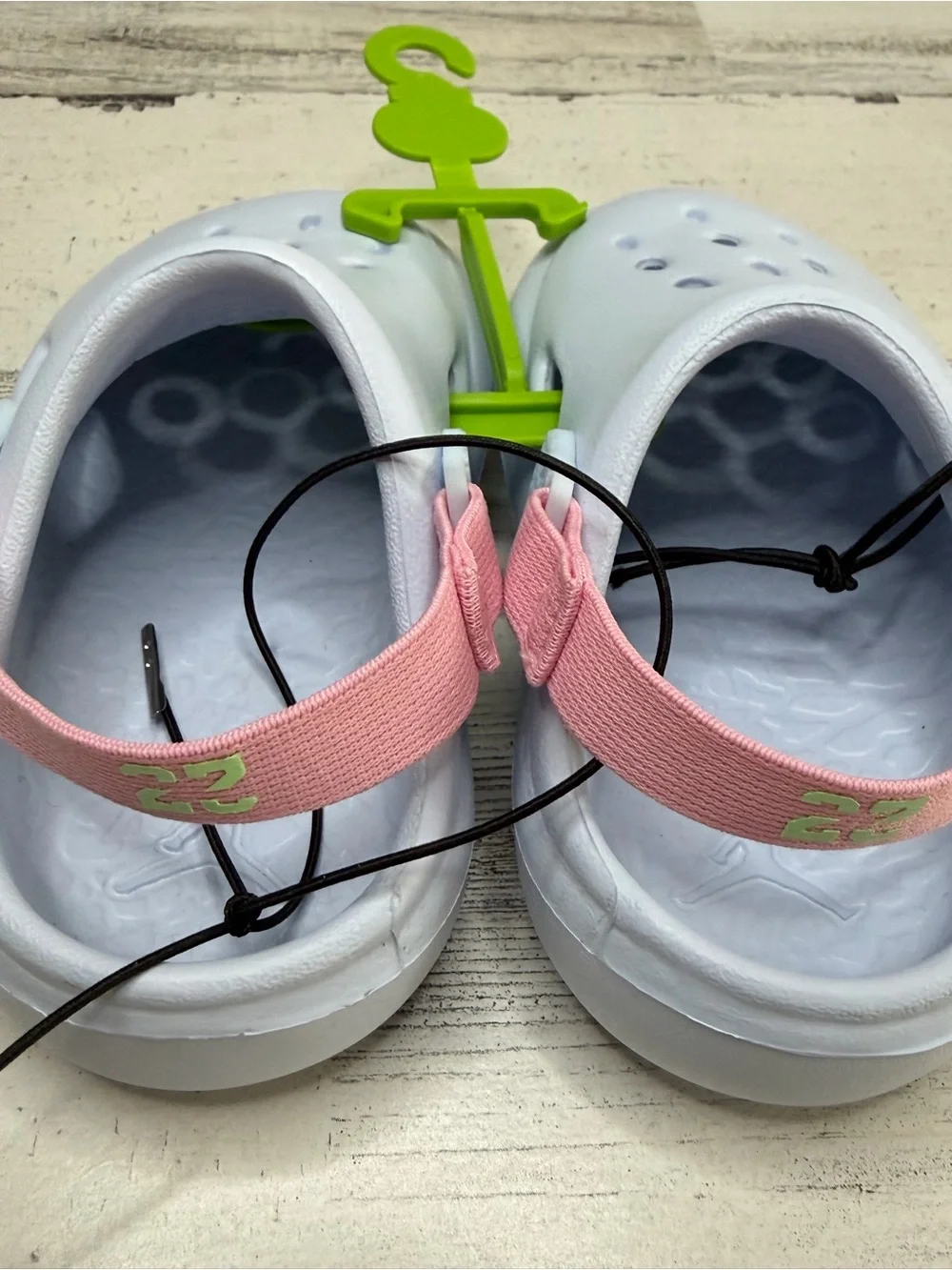 Jordan Hydrip TD 6C Half Blue Pink Vapor Green Toddler Shoes HF5983-403 NWT
